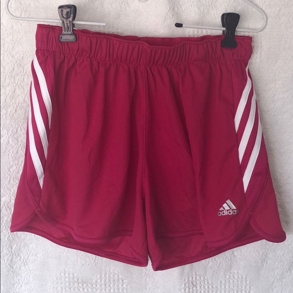 NEW Adidas Pink Climalite Athletic Shorts Size XS